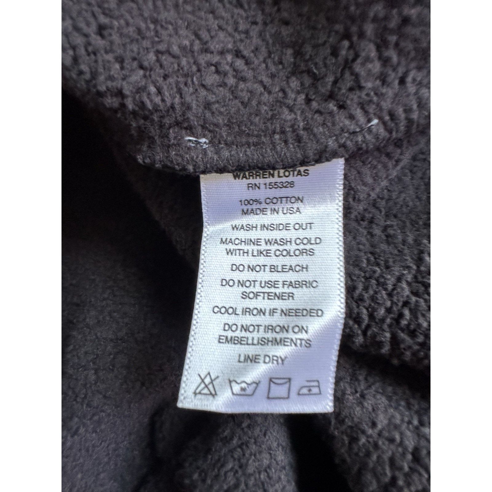 Warren Lotas Warren Lotas Measure Of Man Hoodie- XLarge Size US XL / EU 56 / 4 - 3 Thumbnail