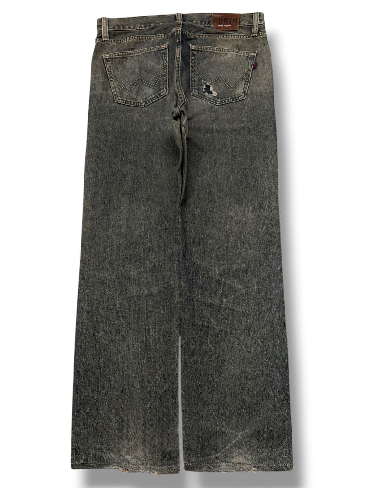 Edwin Vintage EDWIN 403 Japan Denim Jeans | Relaxed Straight | W34 Size US 34 / EU 50 - 3 Thumbnail