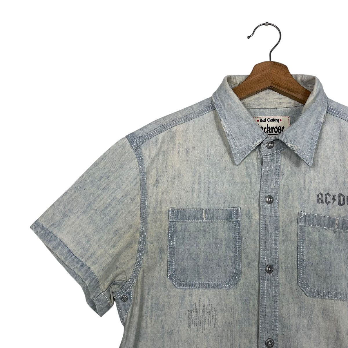AC/DC ACDC BIG LOGO SHORTSLEEVE SHIRTS Size US L / EU 52-54 / 3 - 10 Thumbnail