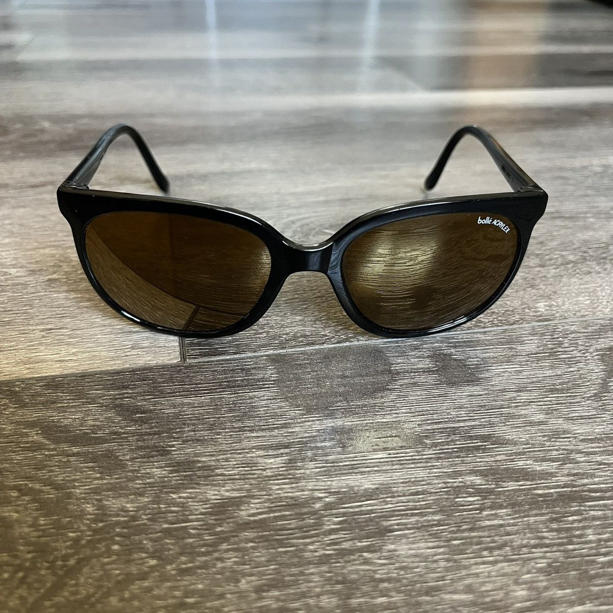 Bolle Bollé Acrylex 396 Cat Eye Black Gold Sunglasses Women’s Size ONE SIZE - 2 Thumbnail