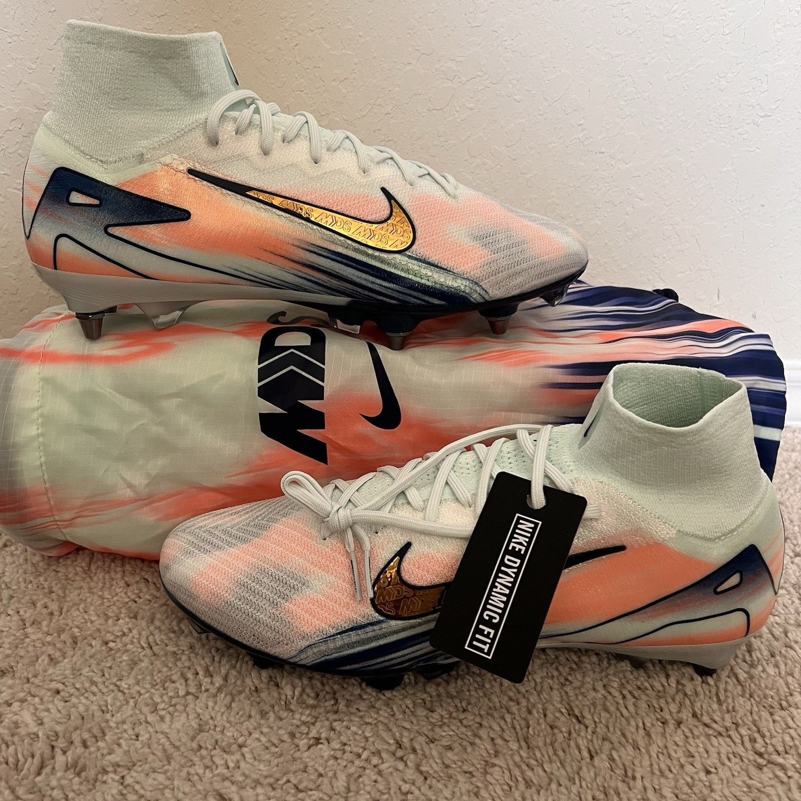 Nike Nike Mercurial Superfly 10 Elite SG Soccer Cleats Sz 11 Size US 11 / EU 44 - 1 Thumbnail