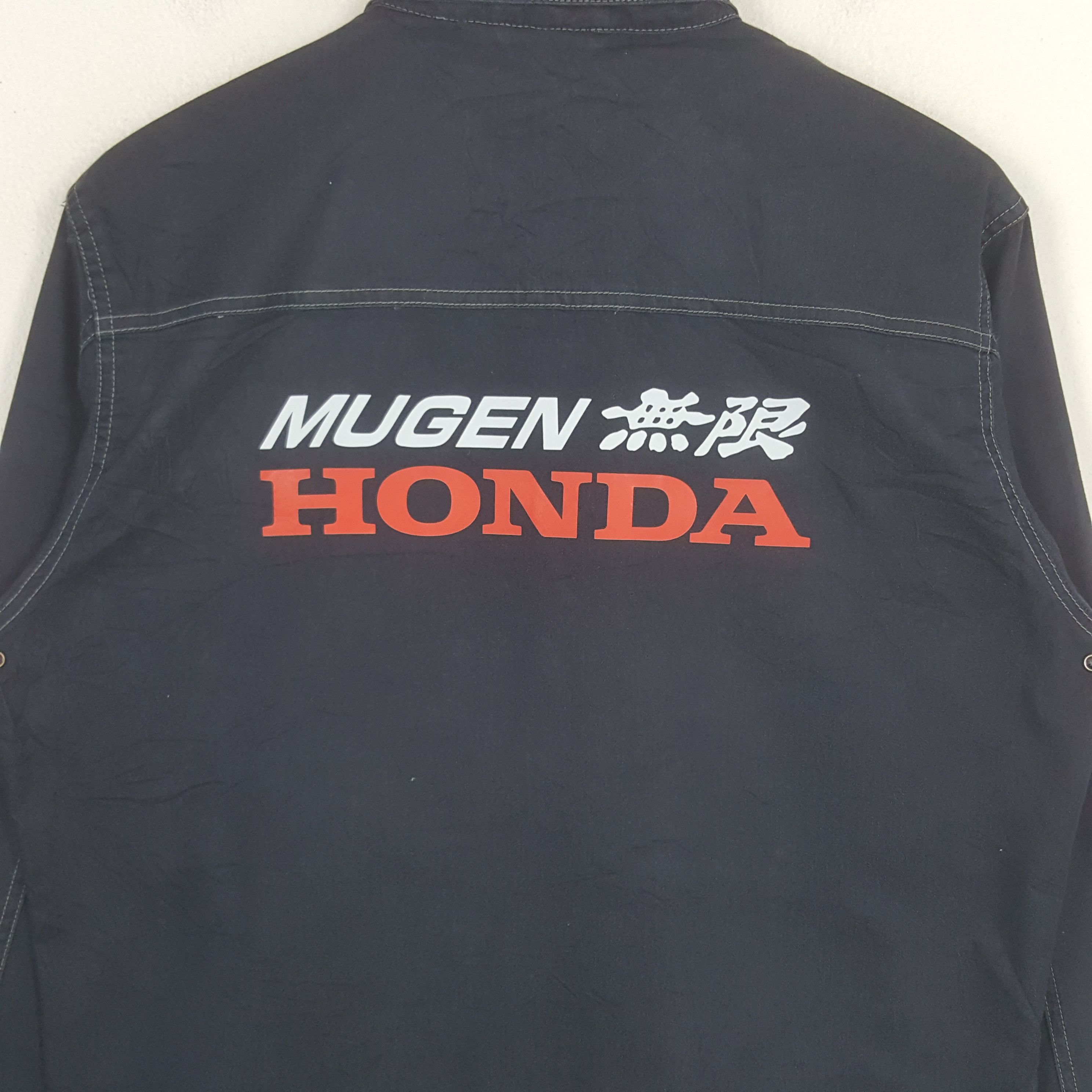 Japanese Brand VIntage Mugen Honda Japanese Racing Custom Jacket RR17 Size US M / EU 48-50 / 2 - 2 Thumbnail