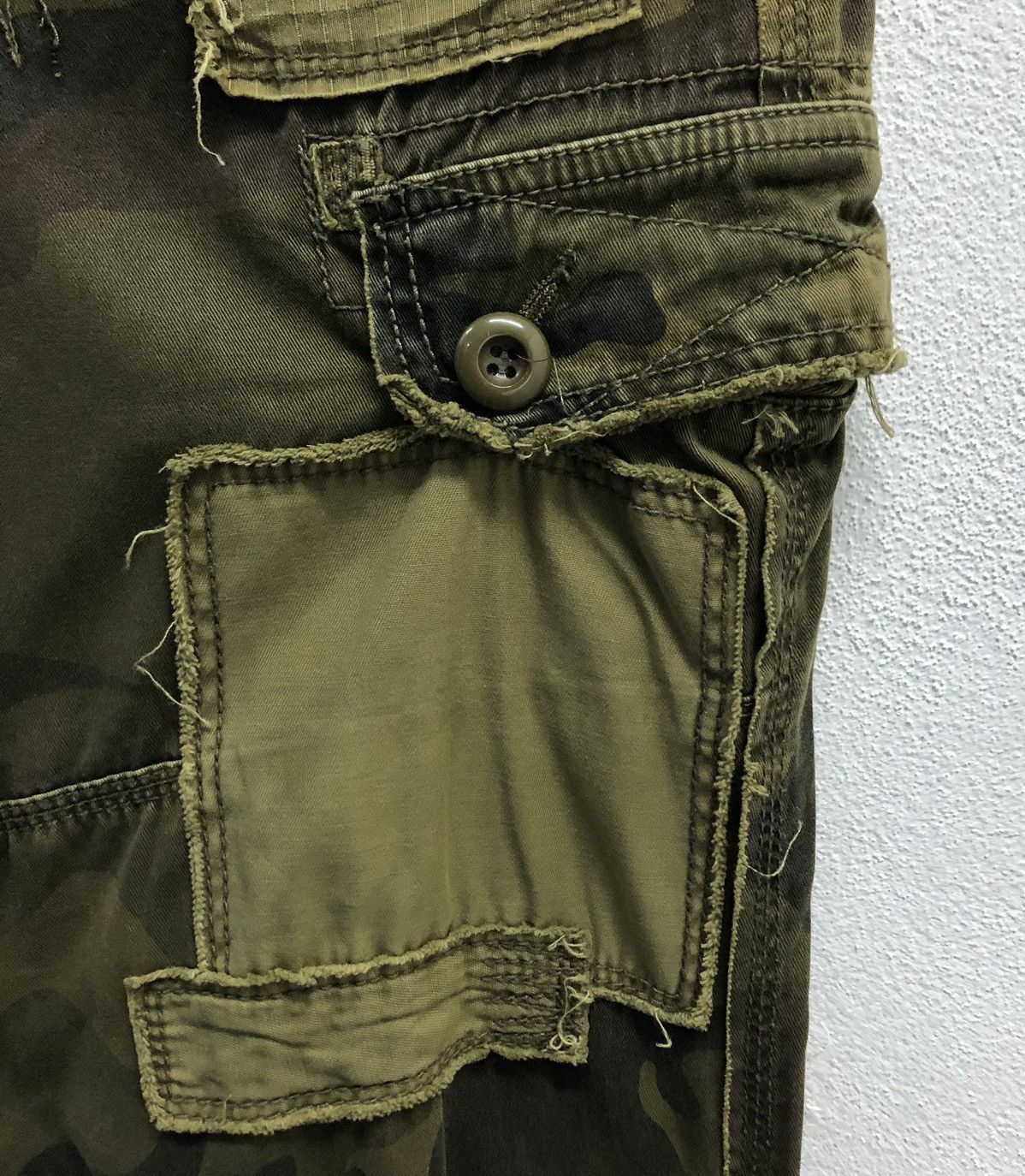 Japanese Brand Vintage Saves Stars Military Cargo Pants Size US 31 - 10 Thumbnail