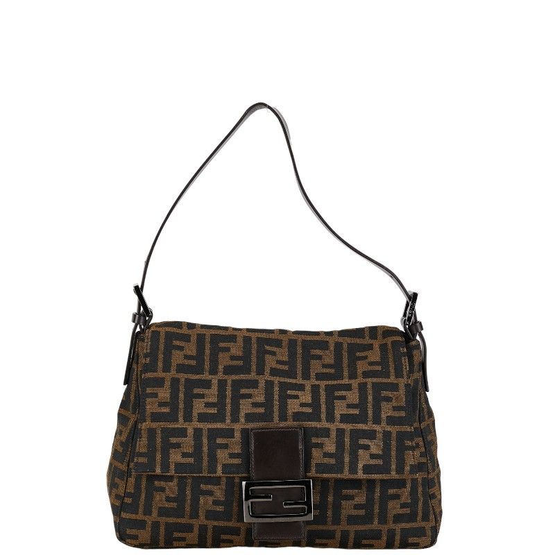 Fendi Fendi Fendi Mamma Bucket Handbag Canvas Leather Canvas Handbag 8BR001 in Good Condition Size ONE SIZE - 1 Thumbnail