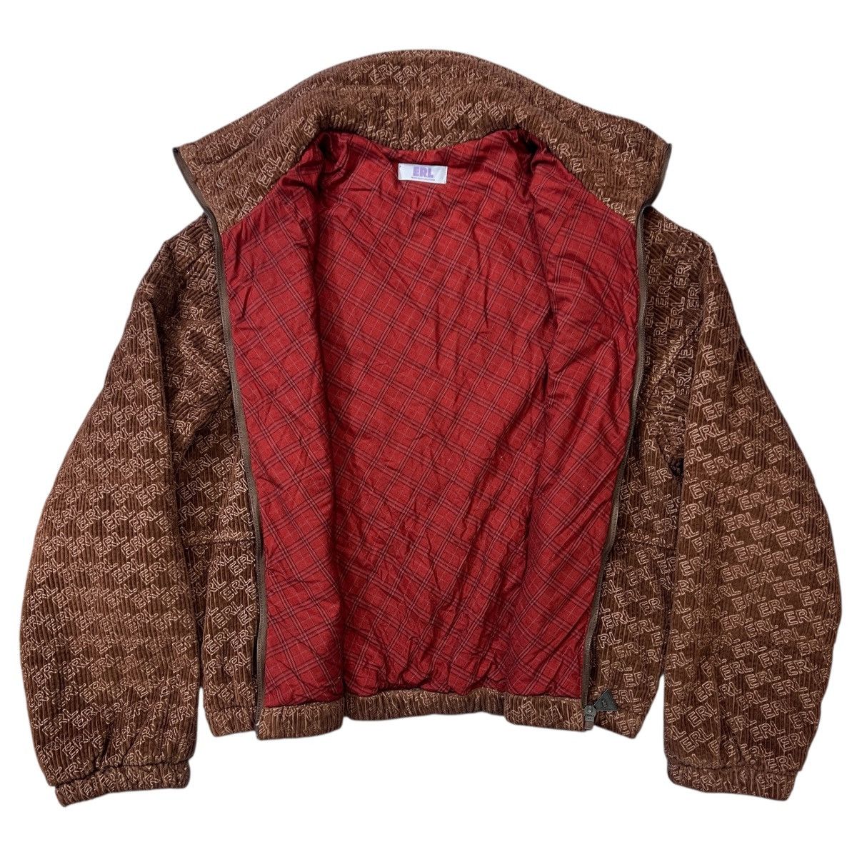 ERL ERL Corduroy Embossed Set-Up Brown Track Jacket & Pants Size US M / EU 48-50 / 2 - 5 Thumbnail