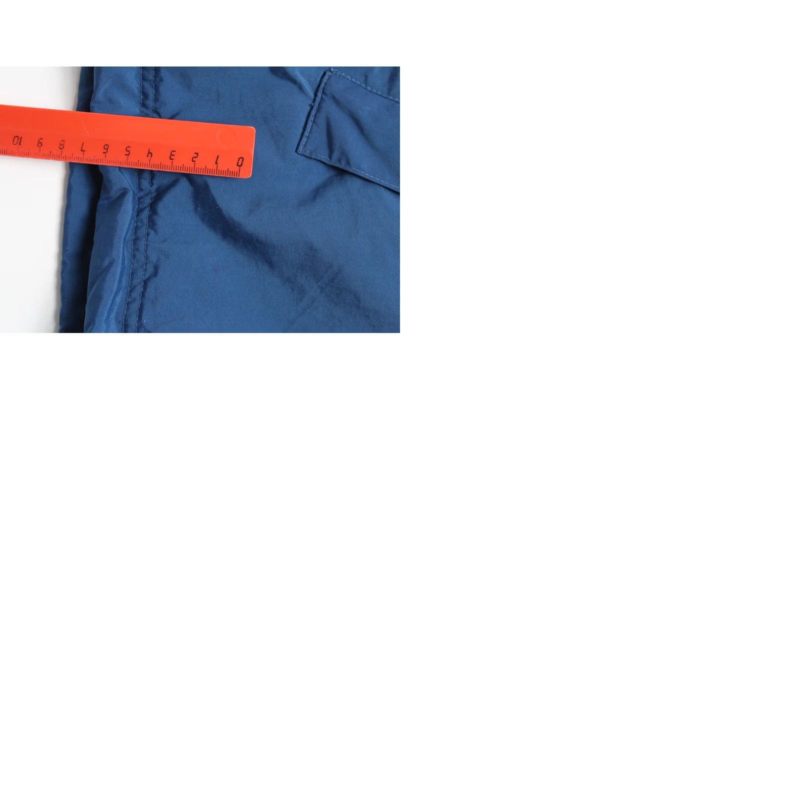 Vintage CHIEMSEE Jacket Men's LARGE Blue Ski Jacket Snow Gaiters Hidden Hood Lined Touch Fasteners Size US L / EU 52-54 / 3 - 10 Thumbnail