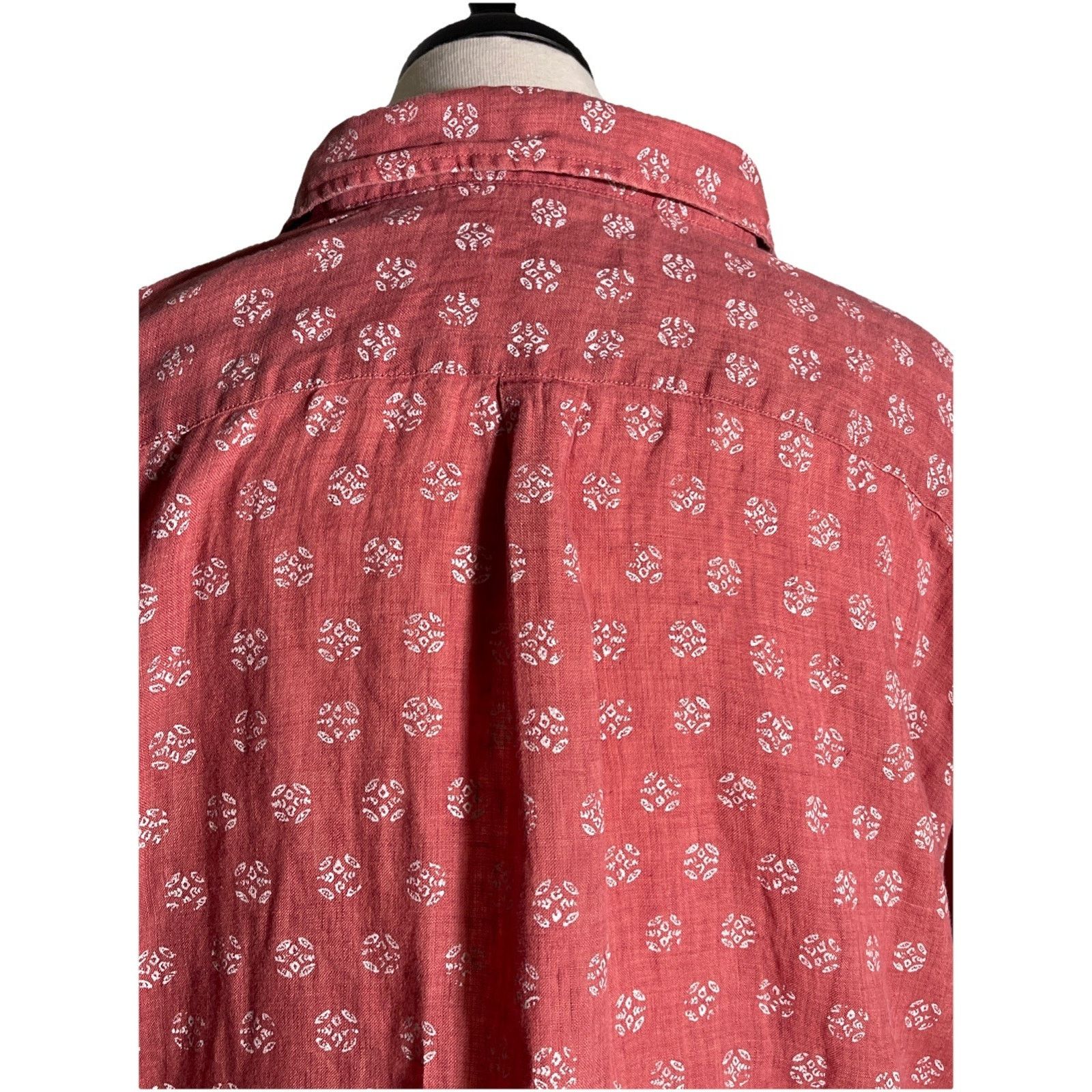 Peter Millar Peter Millar Button Up Shirt Seaside Kiva Beach XL Linen Size US XL / EU 56 / 4 - 4 Thumbnail
