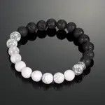 Jewelry Black n White Beaded Bracelet Size ONE SIZE - 3 Thumbnail
