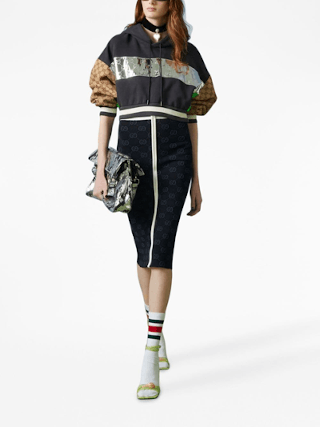 Gucci New Gucci Hoodies/Sweatshirt Woman's Size-M Size M / US 6-8 / IT 42-44 - 2 Thumbnail