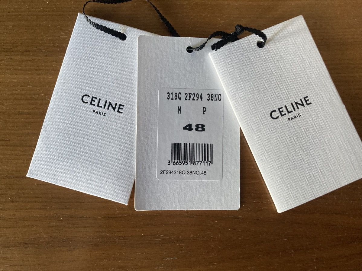 Celine Celine leather Blazer Size US M / EU 48-50 / 2 - 10 Thumbnail