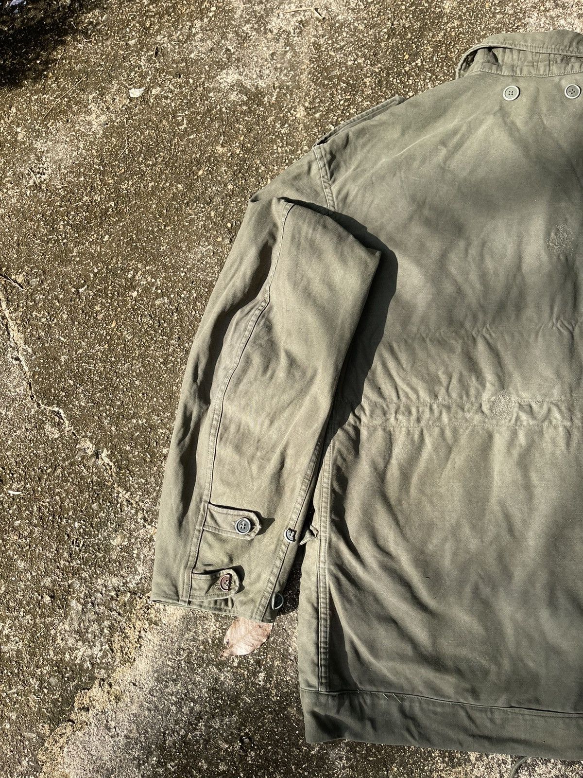 Vintage Vintage German Military M-65 Field Jacket (Faded Olive) Size US XL / EU 56 / 4 - 10 Thumbnail