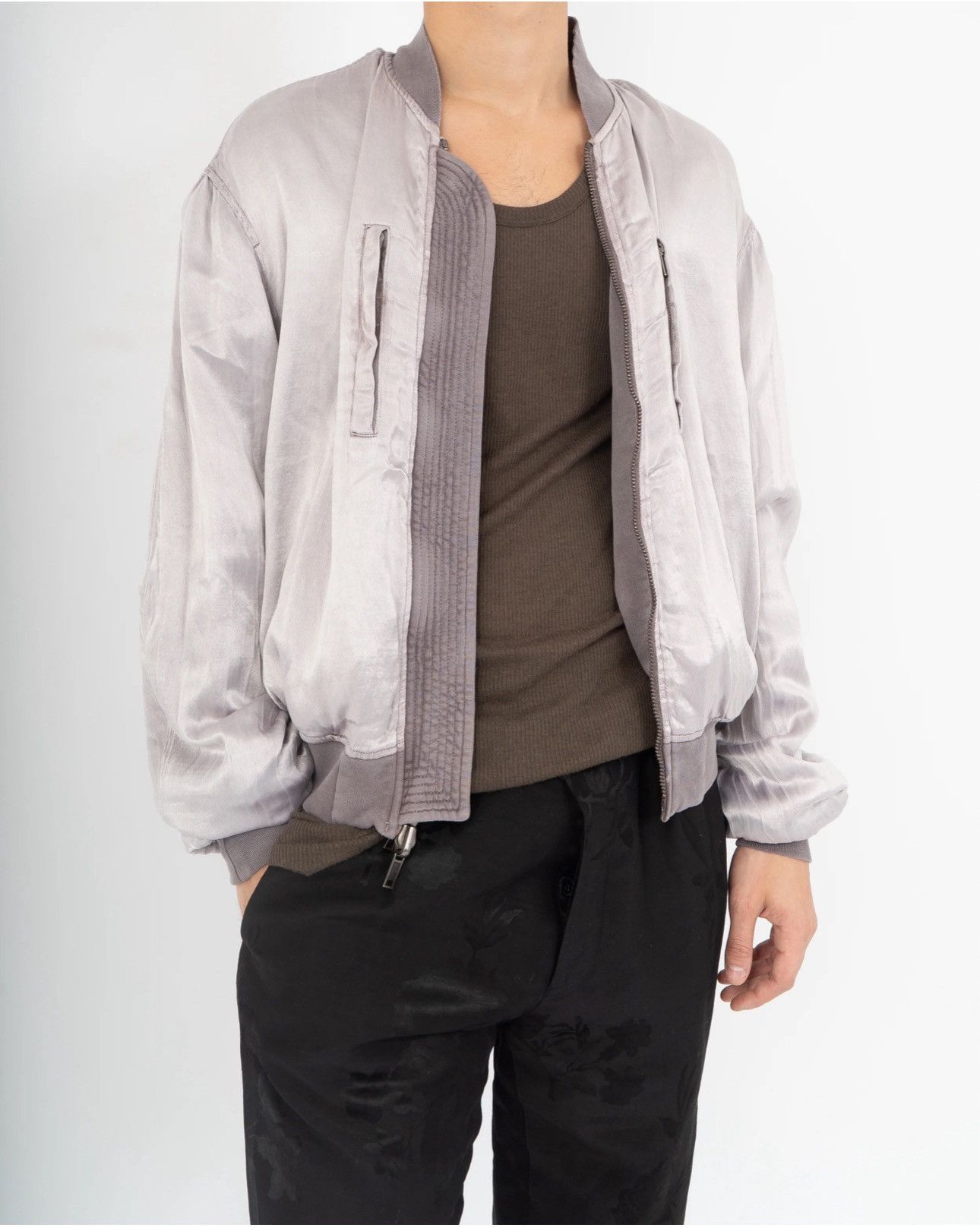 Haider Ackermann Haider Ackermann Reversible Perth Bomber Size US XXS / EU 40 - 2 Thumbnail