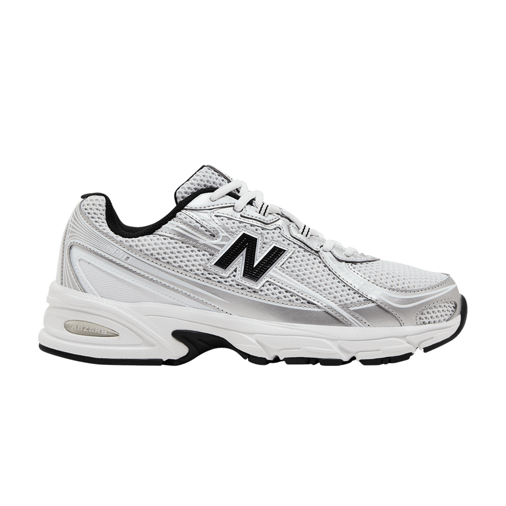 New Balance 740v2 White Silver Metallic Black | Grailed