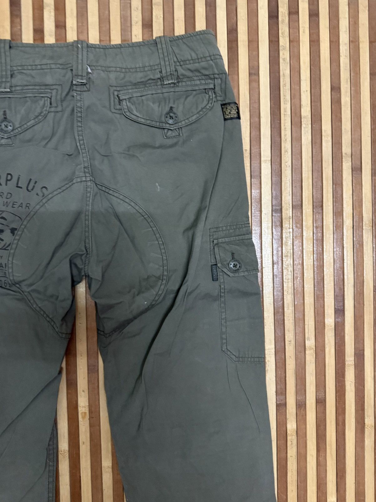 Japanese Brand Military Surplus Supply Cargo Pants / Streetwear / W34x29.5 Size US 34 / EU 50 - 7 Thumbnail