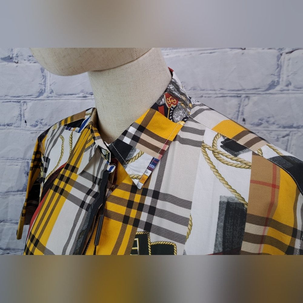 Burberry NWT Burberry Women's Shirt Button Up Dress Shirt Check Fie Size M / US 6-8 / IT 42-44 - 7 Thumbnail