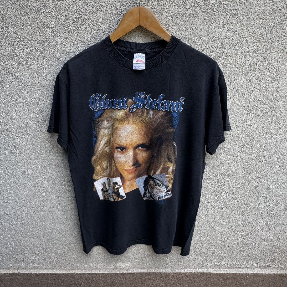 Band Tees Vintage rare GWEN STEFANI y2k tour Black Eyed Peas Size US M / EU 48-50 / 2 - 1 Thumbnail