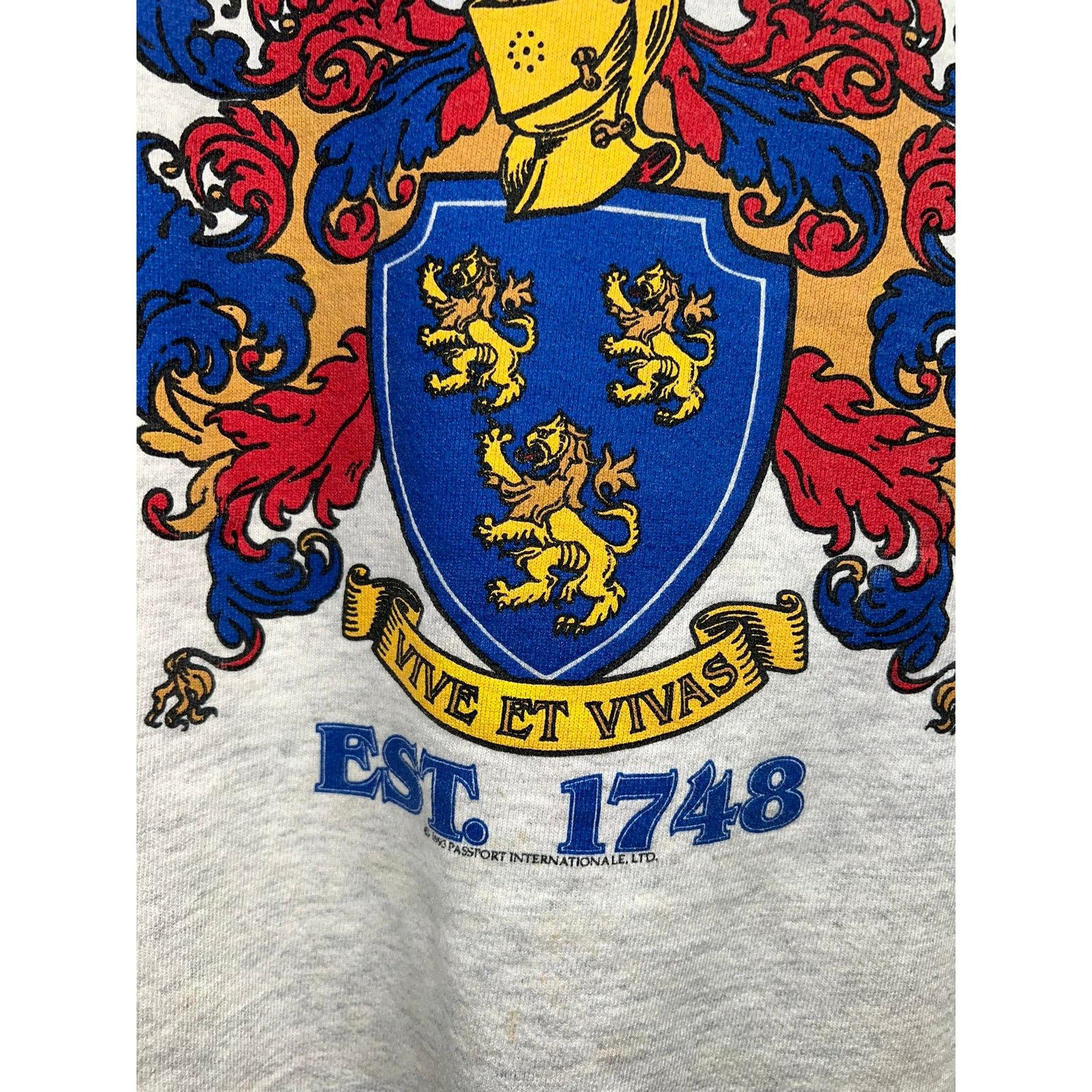 Delta Vintage Netherlands Sweatshirt Crewneck 90s Harrison 2XL XXL Size US XXL / EU 58 / 5 - 5 Thumbnail