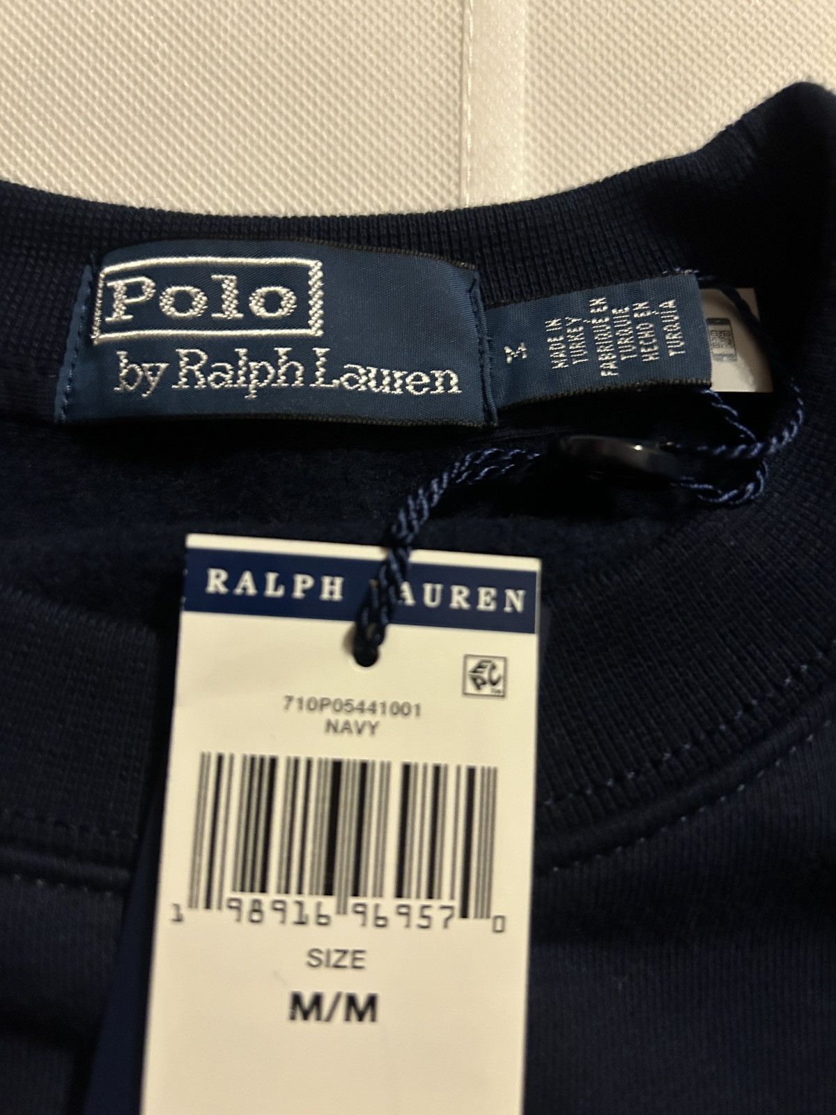 Polo Ralph Lauren Polo Ralph Lauren Vintage Fit Flag Fleece Sweatshirt Size M / US 6-8 / IT 42-44 - 8 Thumbnail