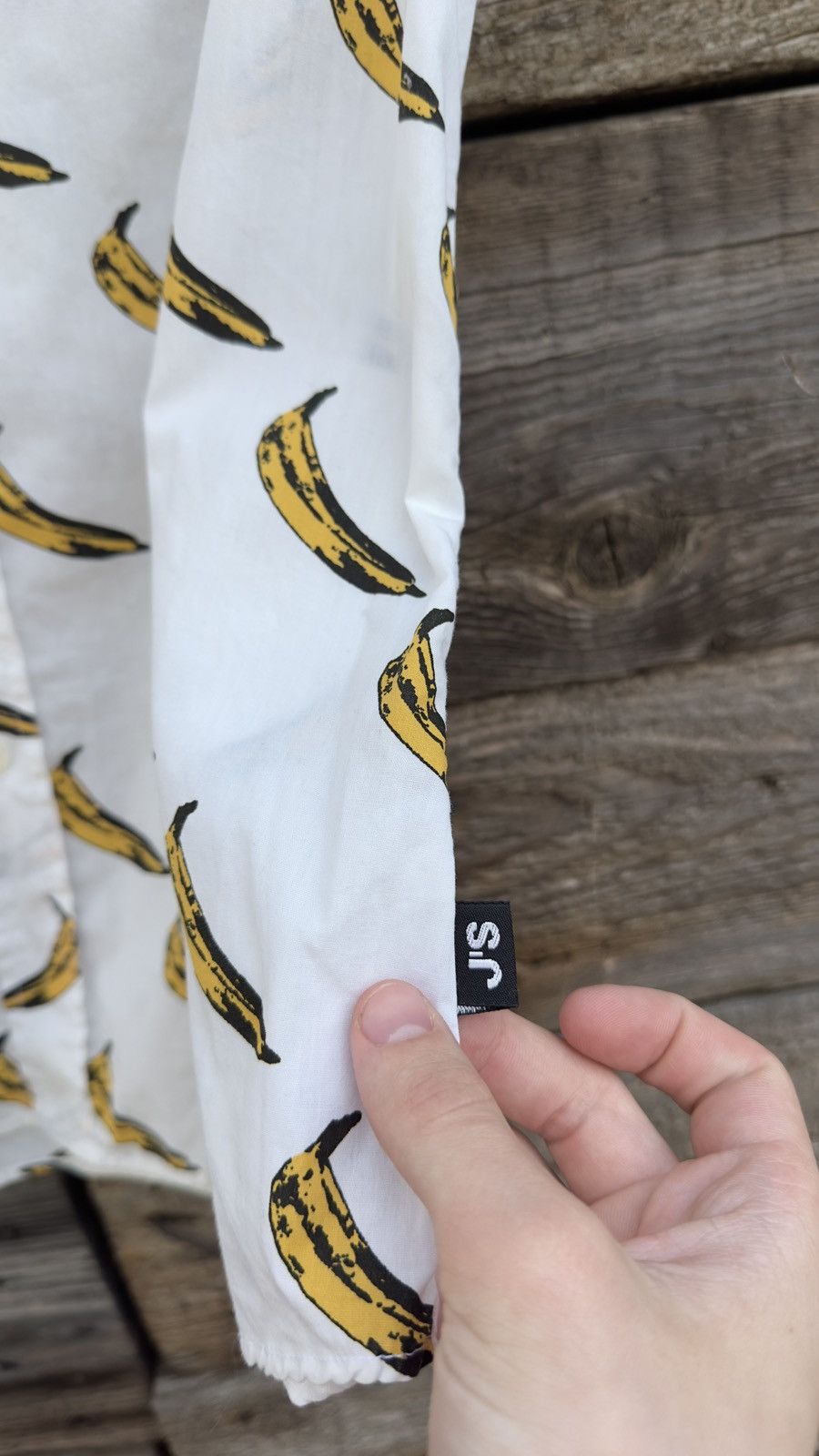 Other 90s J'S Extē Ittierre All-Over Banana Pop Art Print Shirt Size US L / EU 52-54 / 3 - 4 Thumbnail