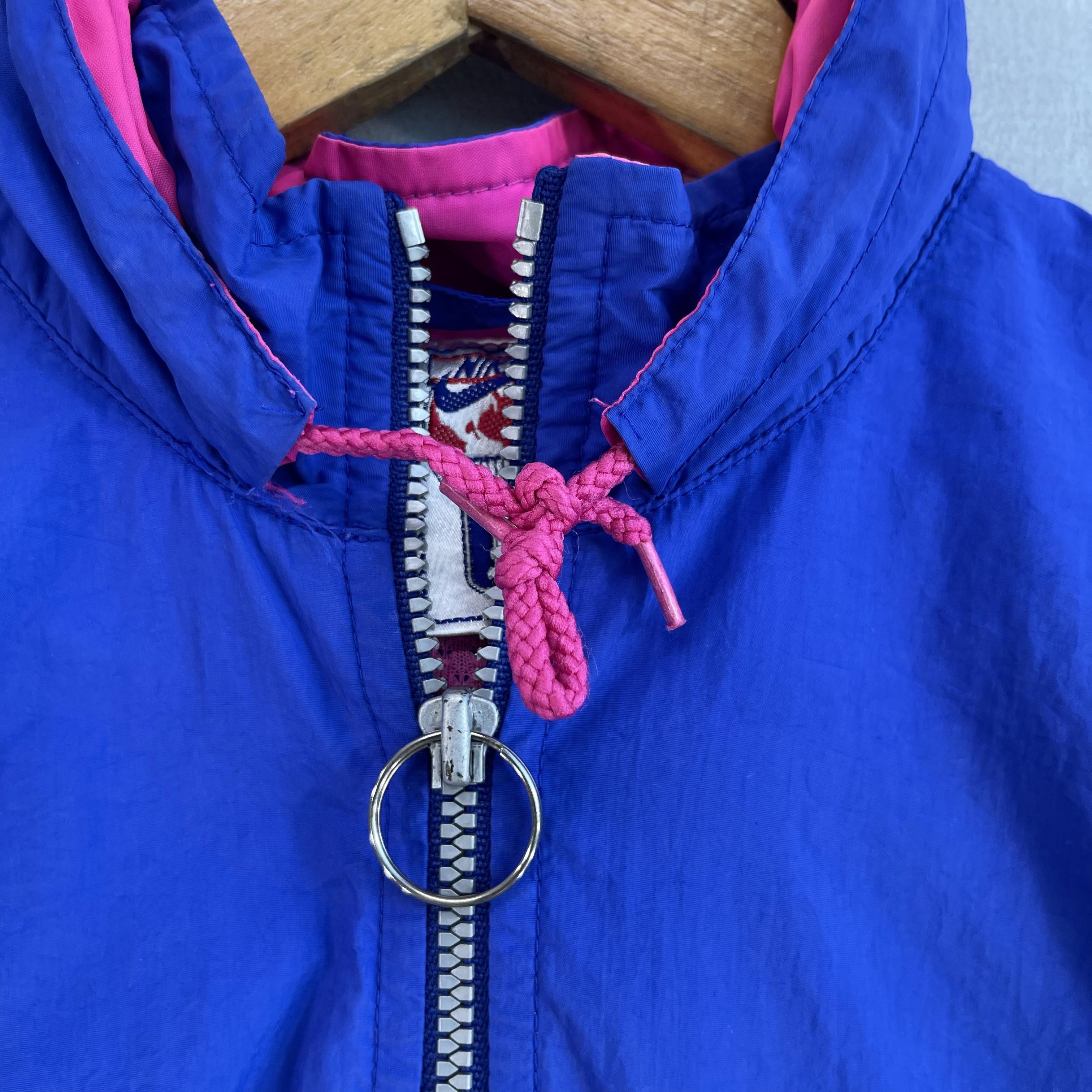 Nike × Vintage Vintage 90's NIKE International Half Zipper Pullover Jacket Size US S / EU 44-46 / 1 - 8 Thumbnail