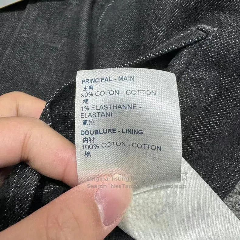 Louis Vuitton Louis Vuitton Denim jacket with dark print and full print Size US S / EU 44-46 / 1 - 3 Thumbnail