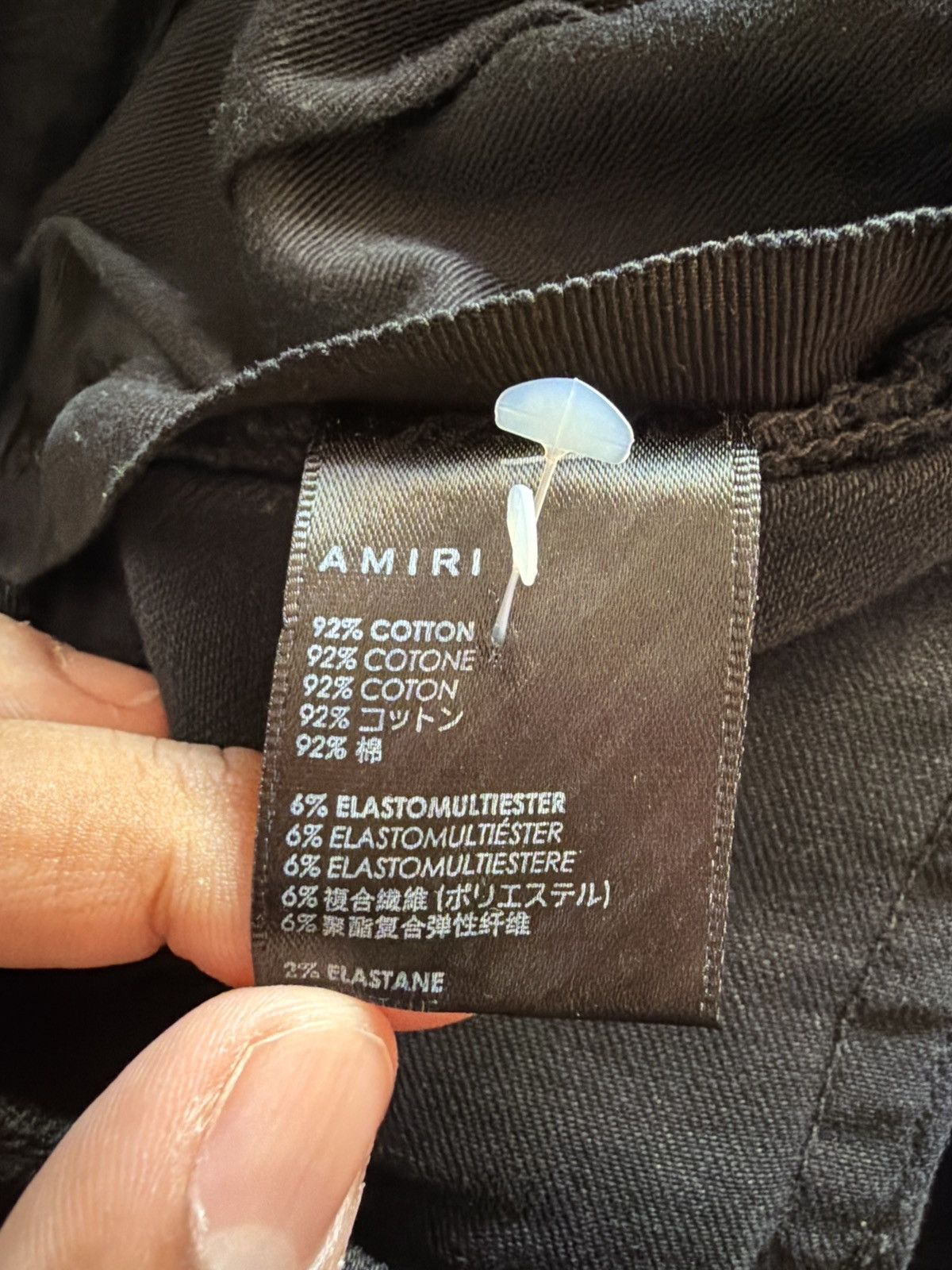 Amiri Amiri Paint Drip Logo Pants Size US 34 / EU 50 - 9 Thumbnail