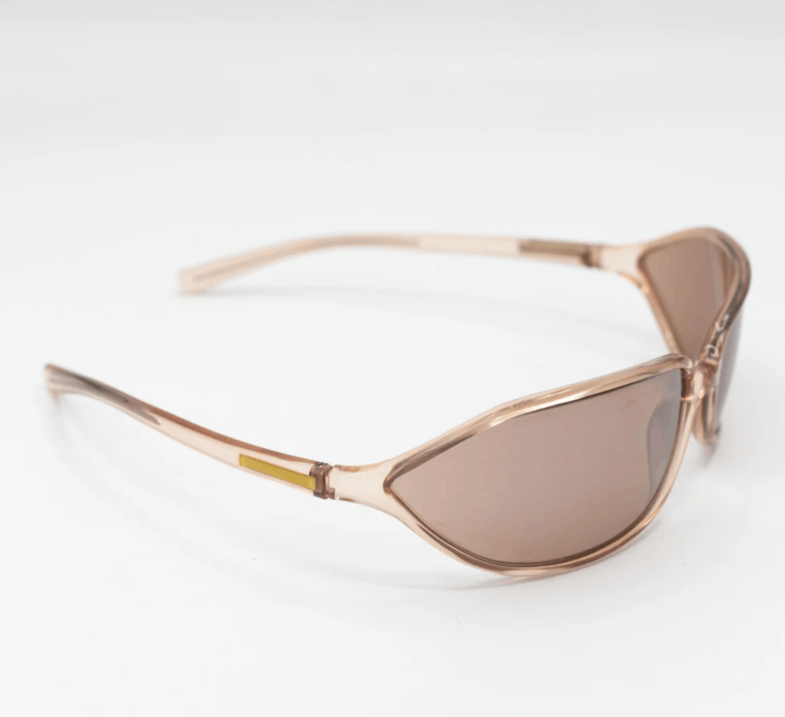 Prada × Vintage PRADA Sunglasses Wrap Shield Mask Symbole Sport Red Tab Size ONE SIZE - 3 Thumbnail