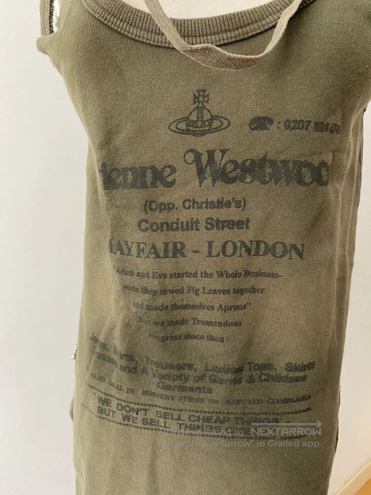 Vivienne Westwood vivienne westwood vintage distressed tank top. Size M / US 6-8 / IT 42-44 - 3 Thumbnail