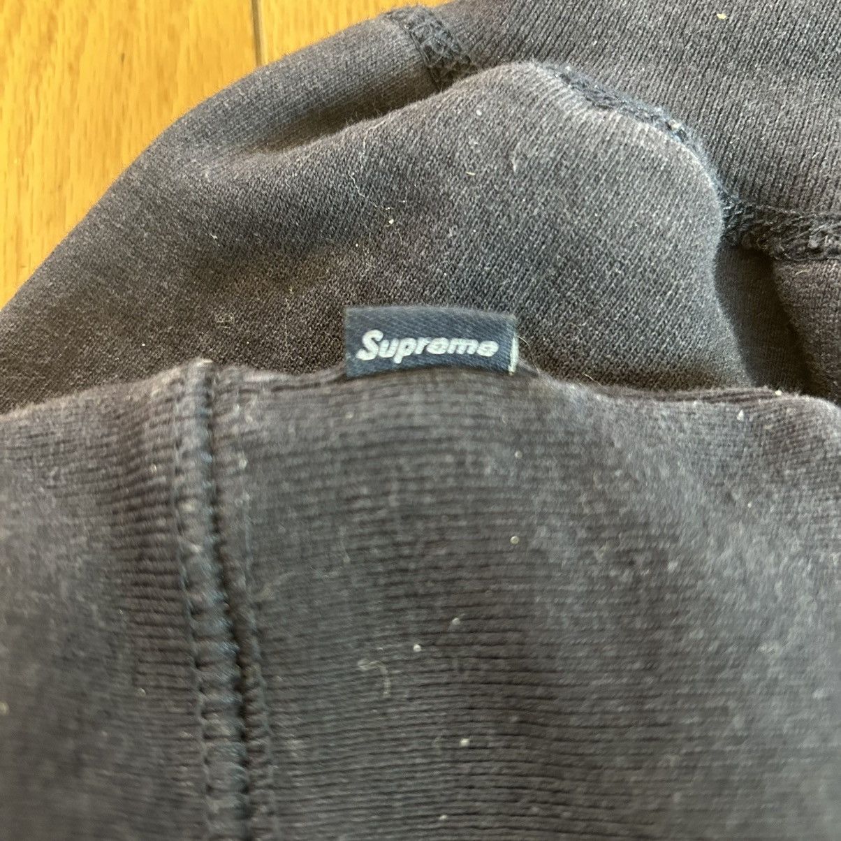 Supreme Supreme Icy Arc Hooded Sweatshirt Navy Medium Size US M / EU 48-50 / 2 - 5 Thumbnail