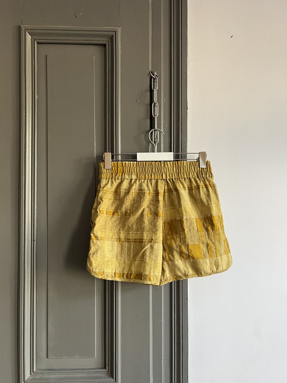 Baum und Pferdgarten Baum Und Pferogarten High Waist Yellow Shorts 36 Size 25" / US 0 / IT 36 - 4 Thumbnail