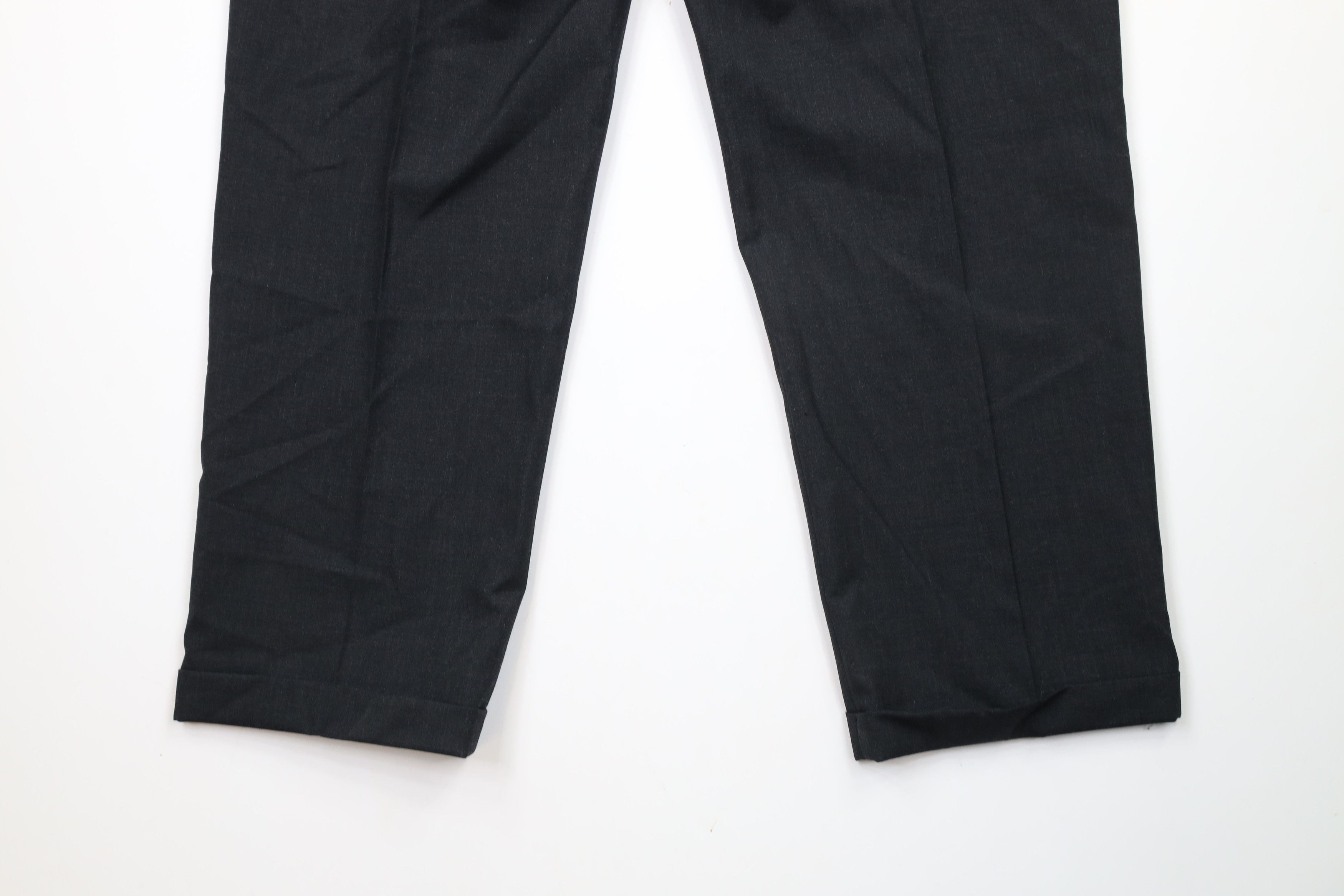 Vintage Vintage 90s Streetwear Pleated Worsted Wool Wide Leg Pants Size US 36 / EU 52 - 13 Thumbnail