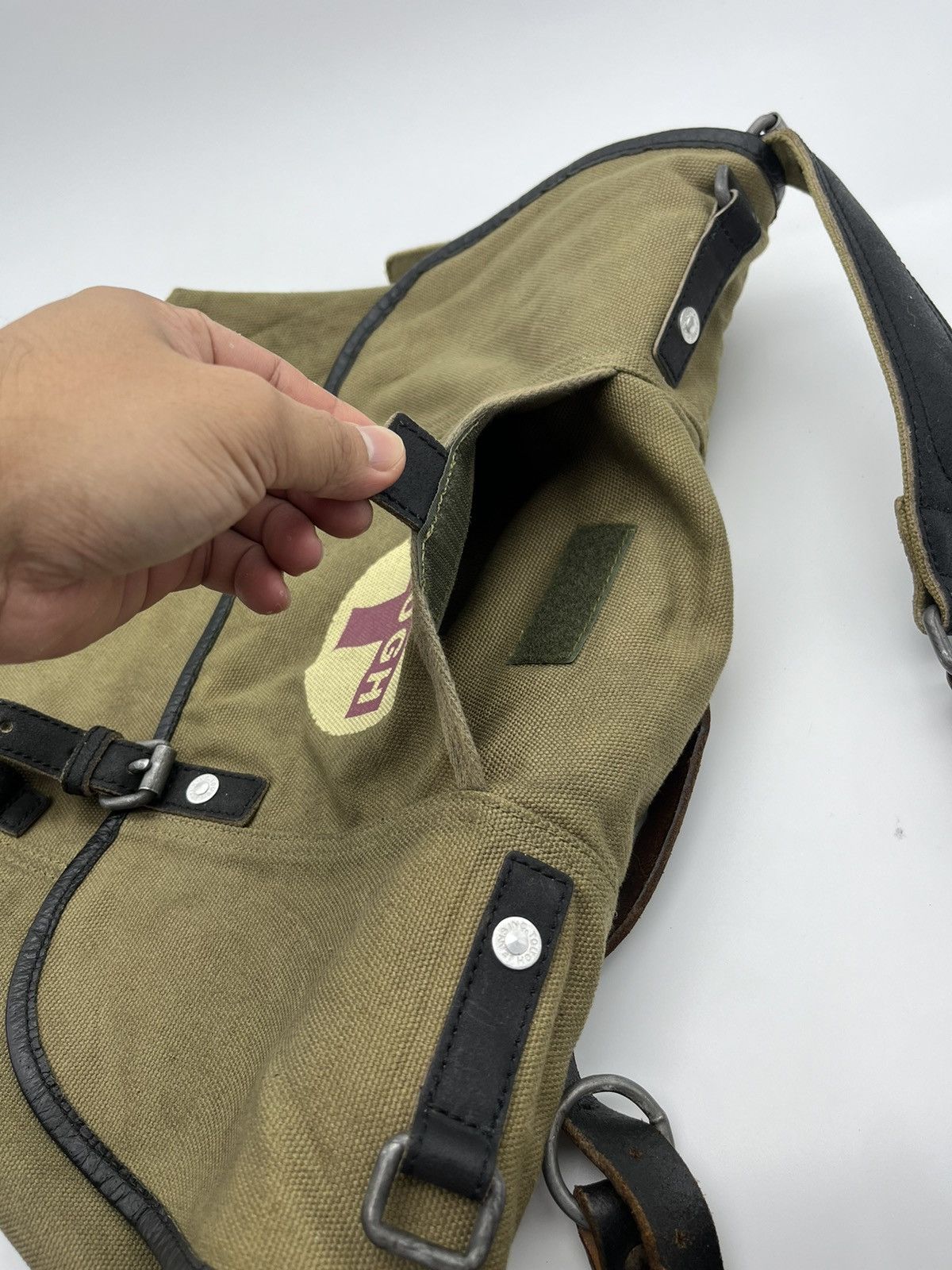Other Authentic TOUGH JEANSMITH Military Massenger Shoulder Bag Size ONE SIZE - 14 Thumbnail