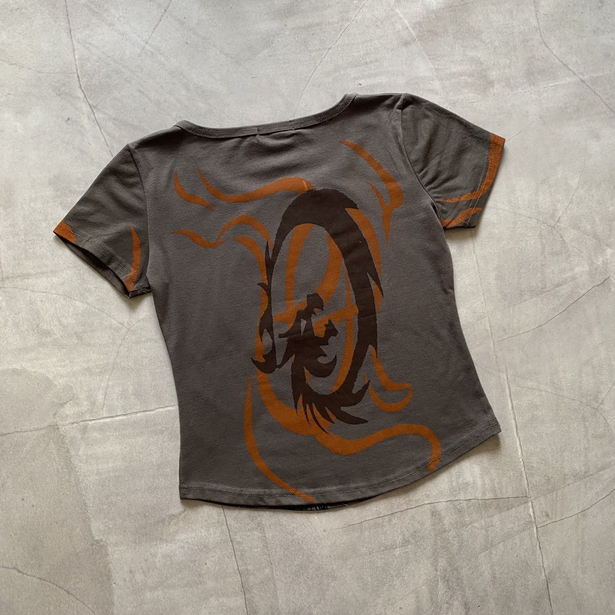 Hysteric Glamour RARE Custo Barcelona Cop Copine Style Dragon Y2K T Shirt Size S / US 4 / IT 40 - 8 Thumbnail