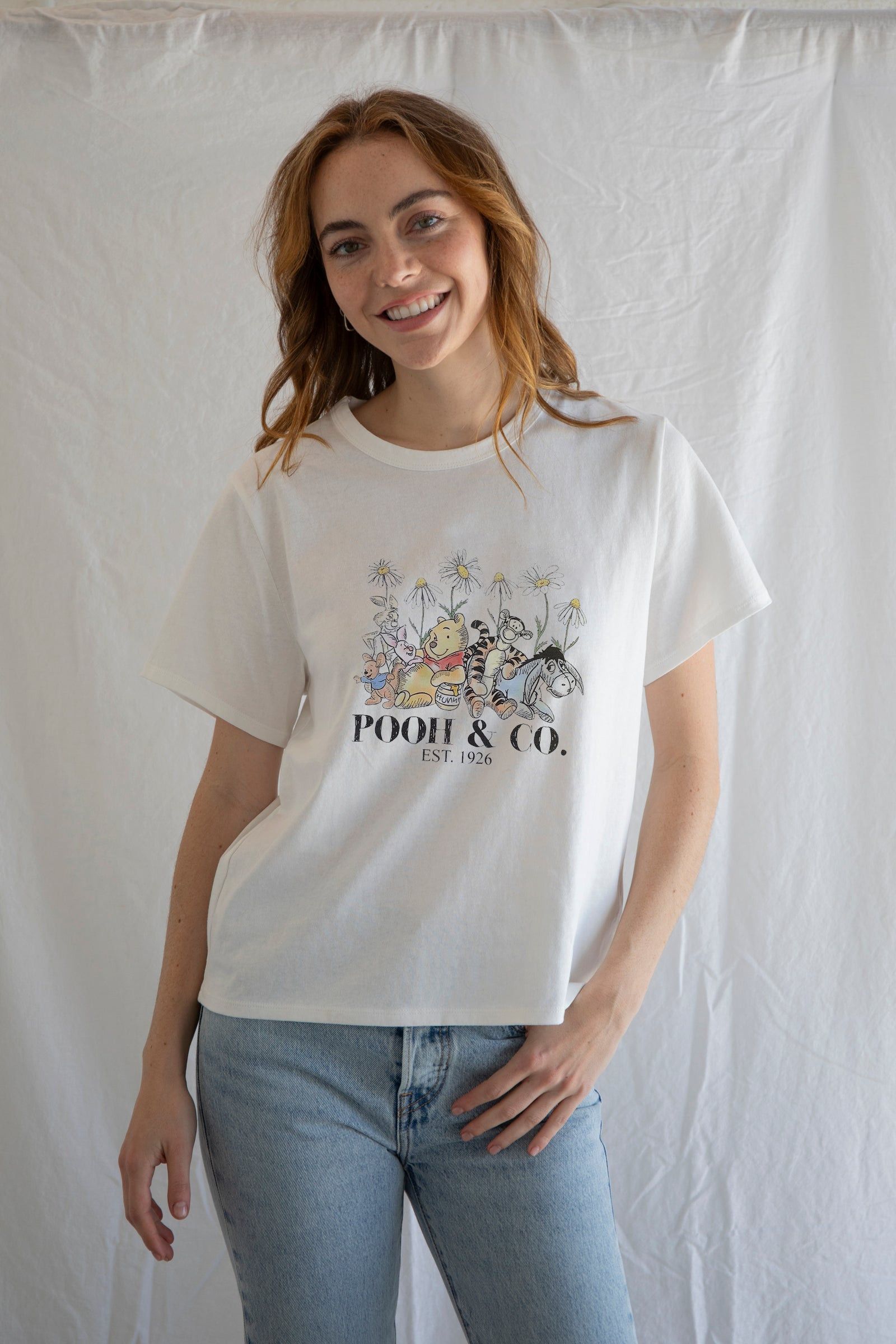 Designer × Vintage Winnie the Pooh & Pals Tee – Vintage-Inspired Graphic Shirt Size S / US 4 / IT 40 - 4 Thumbnail