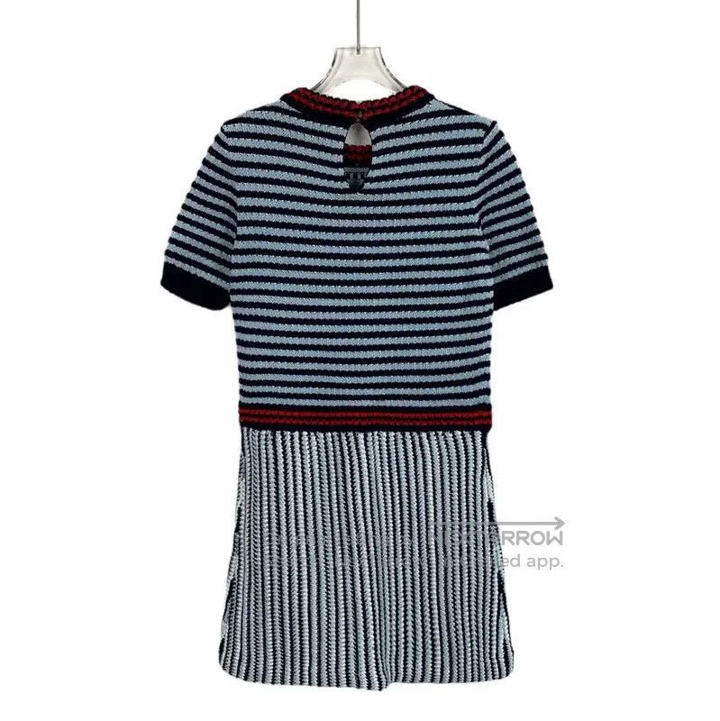 Miu Miu Miu Miu Blue Cotton Women's Dress . Size M / US 6-8 / IT 42-44 - 2 Thumbnail