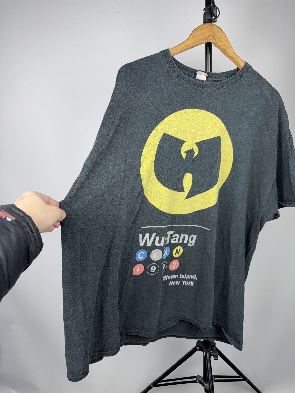 Wu-Tang Clan 00s Wu-Tang Clan Staten Island 1992 Logo Faded T-Shirt XL Size US XL / EU 56 / 4 - 2 Thumbnail