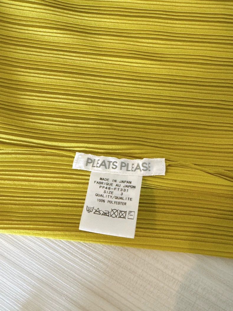 Issey Miyake issey miyake size:3 Yellow dress Size XXS / US 00 / IT 34 - 4 Thumbnail