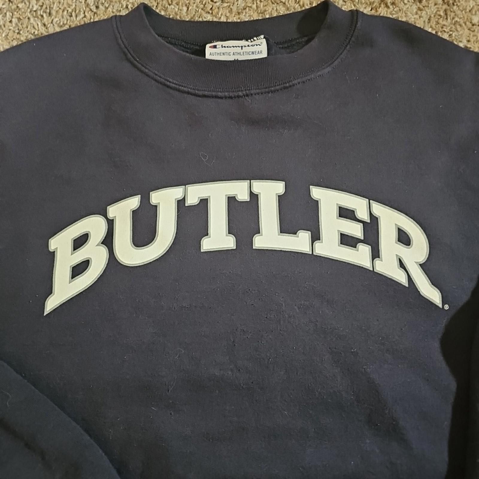 Champion Butler University Champion Athleticwear Blue Sweatshirt Sz M Size US M / EU 48-50 / 2 - 3 Thumbnail
