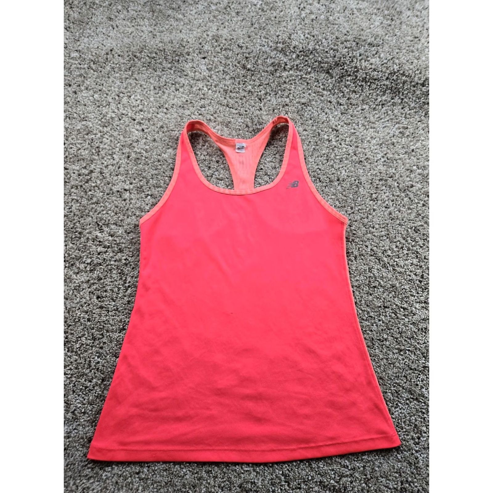New Balance New Balance Tank Top Womens M Pink Coral Racerback Athletic Running Shirt Size M / US 6-8 / IT 42-44 - 2 Thumbnail