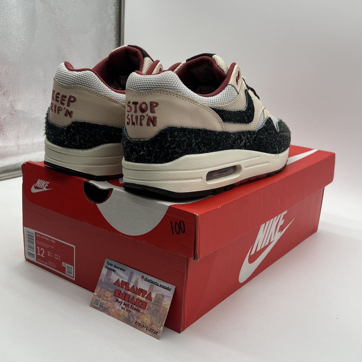 Nike Air max 1 keep rippin stop slippin 2.0 Size US 12 / EU 45 - 5 Thumbnail