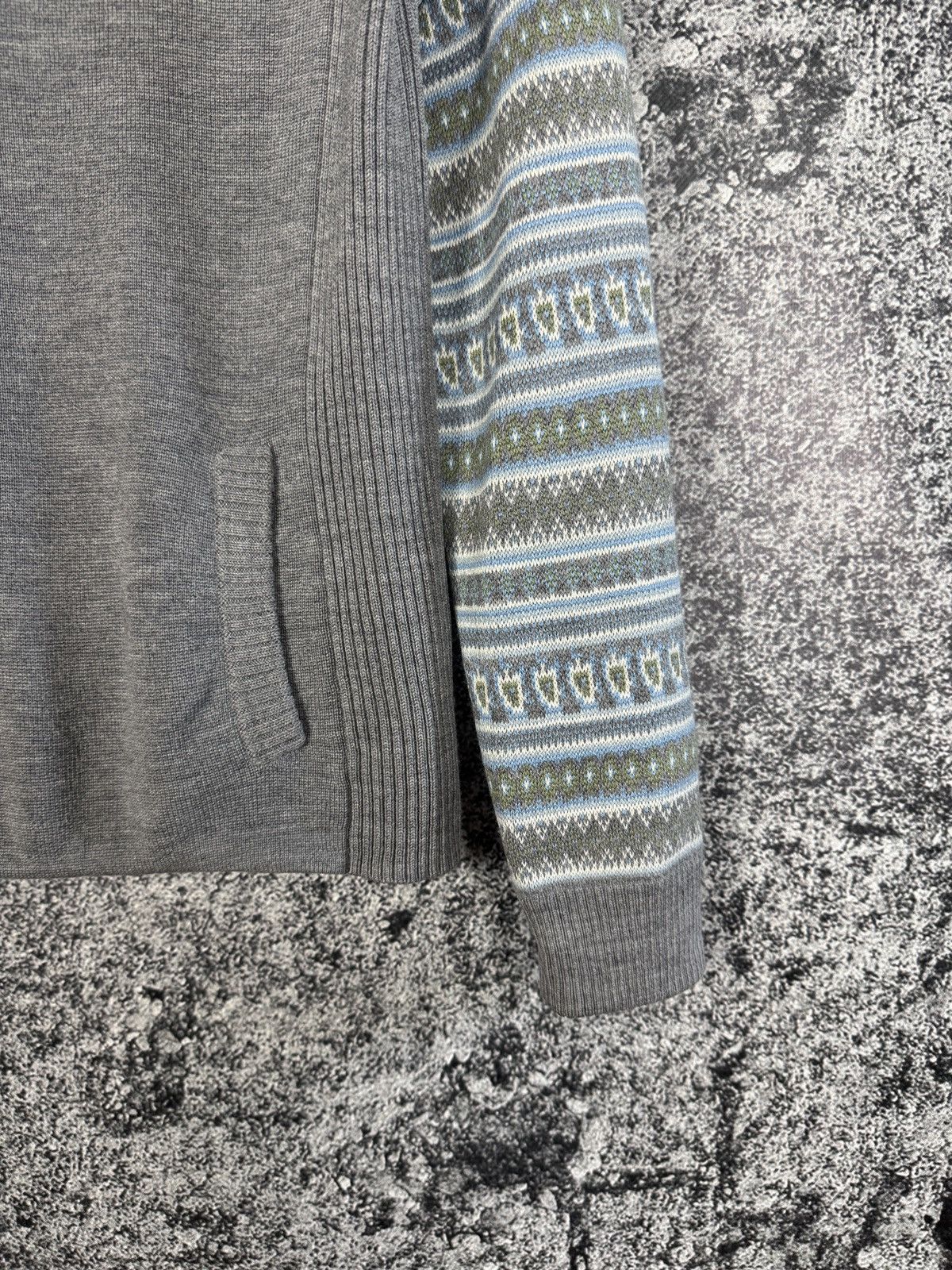 The North Face The North Face Fair Isle Wool Sweater 1/4 Zip Nordic Knit M Size M / US 6-8 / IT 42-44 - 5 Thumbnail
