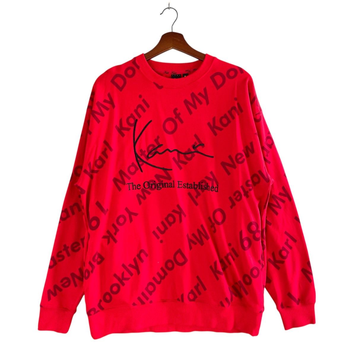 JNCO × Karl Kani × Phat Farm Karl Kani AOP Crewneck Sweatshirt Size US M / EU 48-50 / 2 - 1 Thumbnail