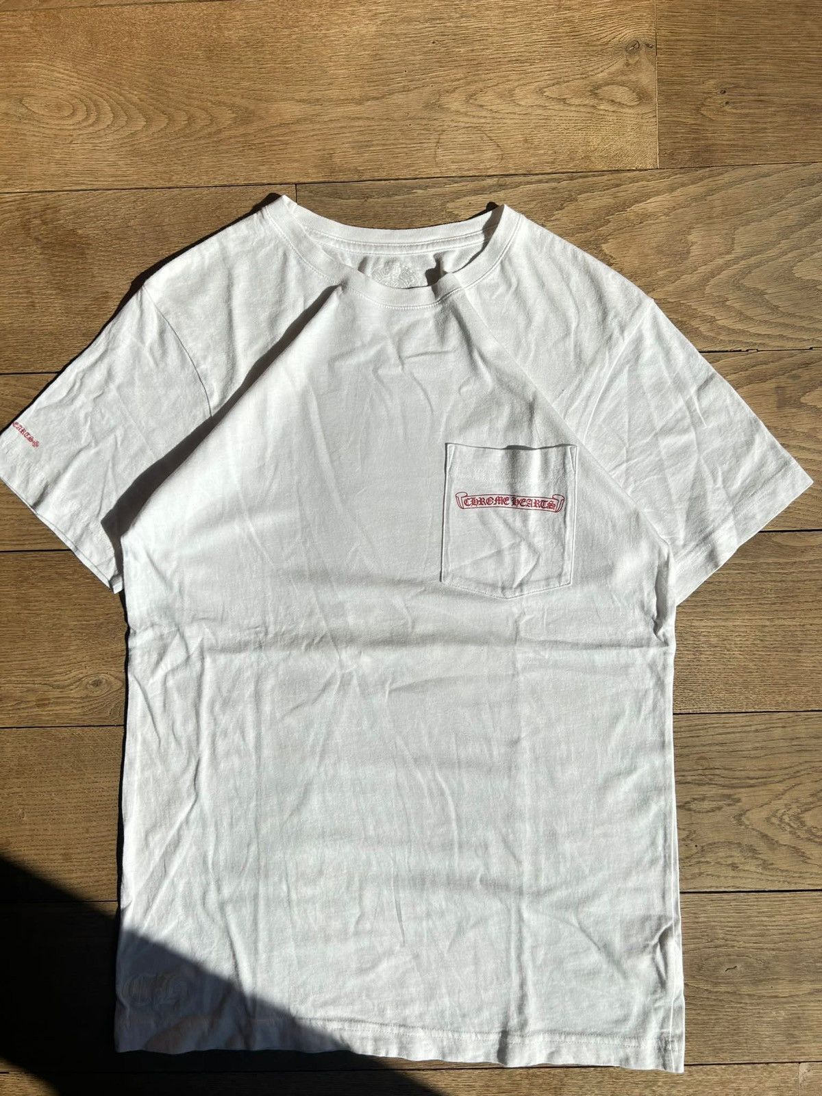 image of Chrome Hearts Tee in White, Men's (Size Medium)