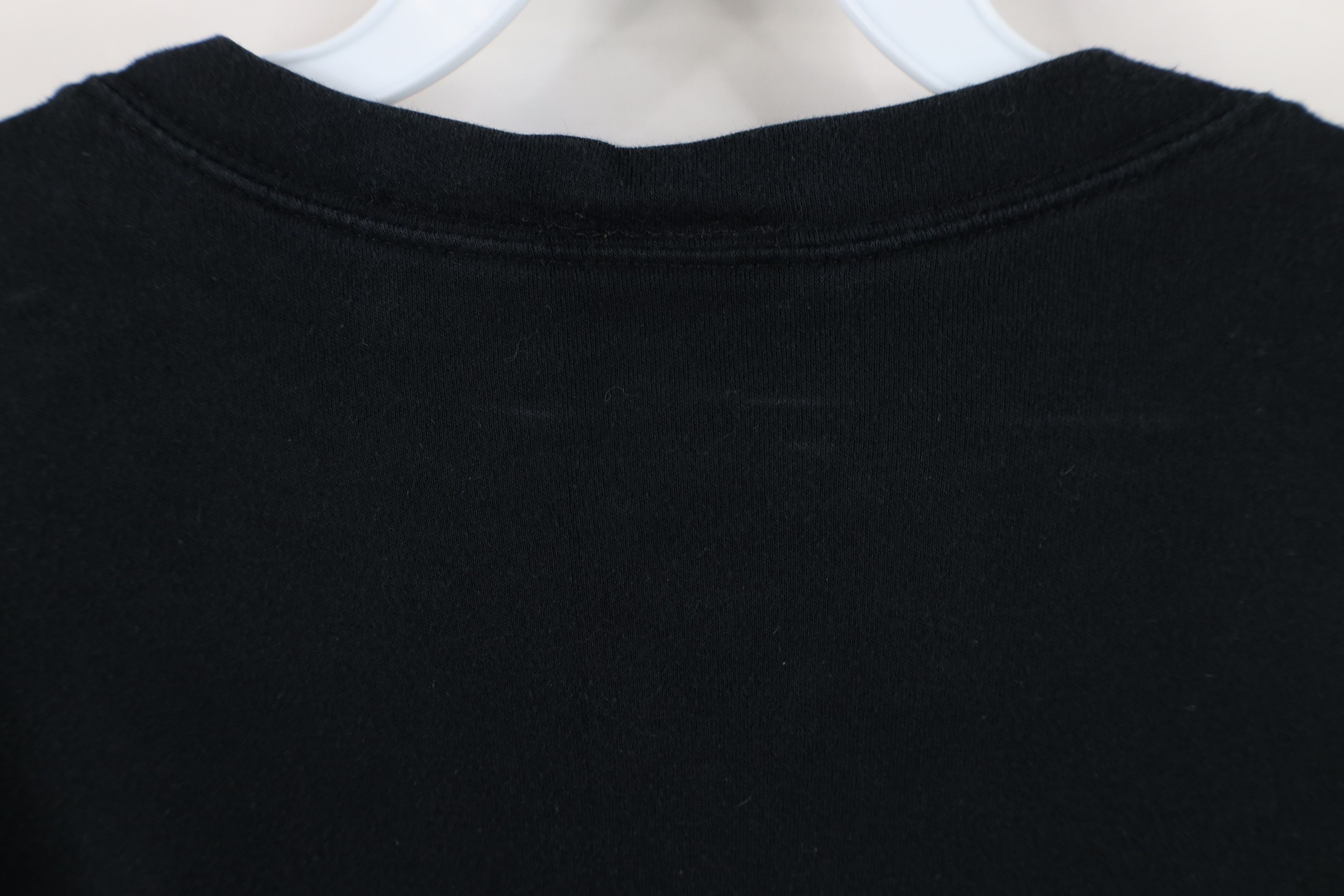 Vintage Vintage 90s Streetwear Cotton Short Sleeve T-Shirt Black Size XL / US 12-14 / IT 48-50 - 8 Thumbnail