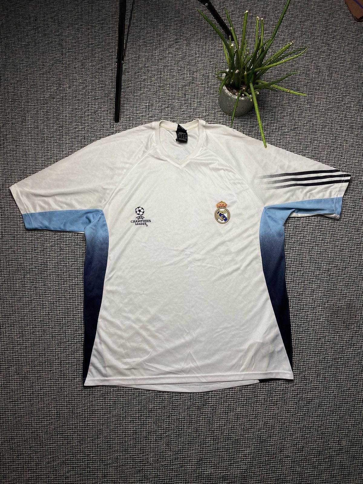Vintage Real Madrid adidas 2003 vintage rare soccer jersey y2k Size US XL / EU 56 / 4 - 3 Thumbnail