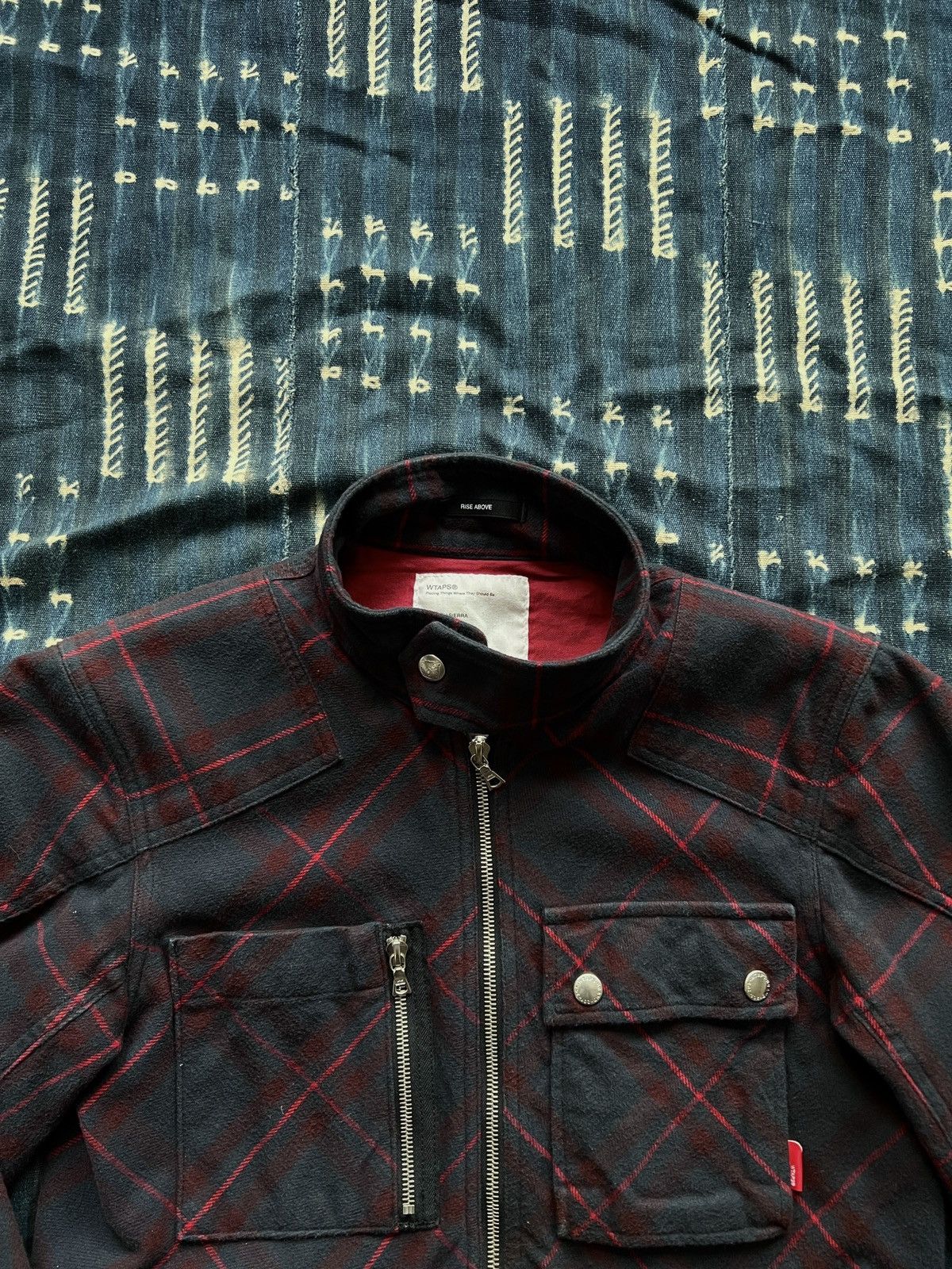 Wtaps Wtaps M3 Moto Biker Jacket FW10 Size US S / EU 44-46 / 1 - 3 Thumbnail
