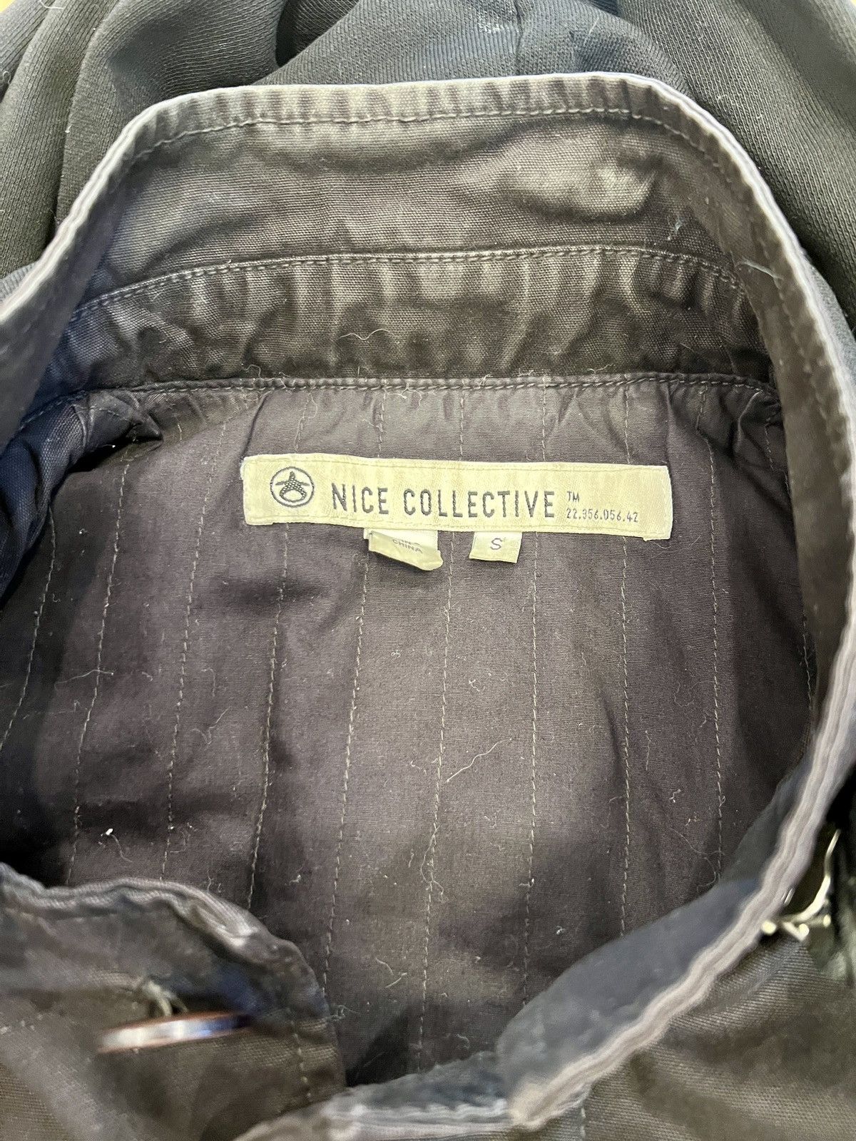 Nice Collective Nice Collective Asymmetrical, Y2K, military coat Size US S / EU 44-46 / 1 - 5 Thumbnail