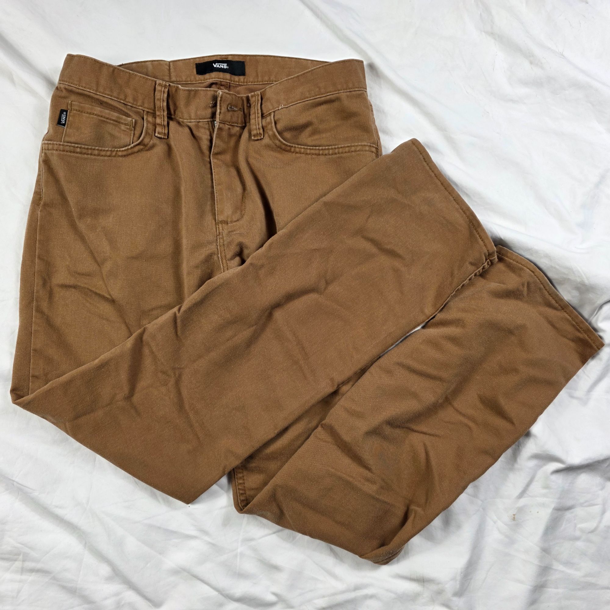 Vans Vans V56 Standard AVE Anthony Van Engelen Mens Size 29 Brown Size US 29 - 1 Thumbnail