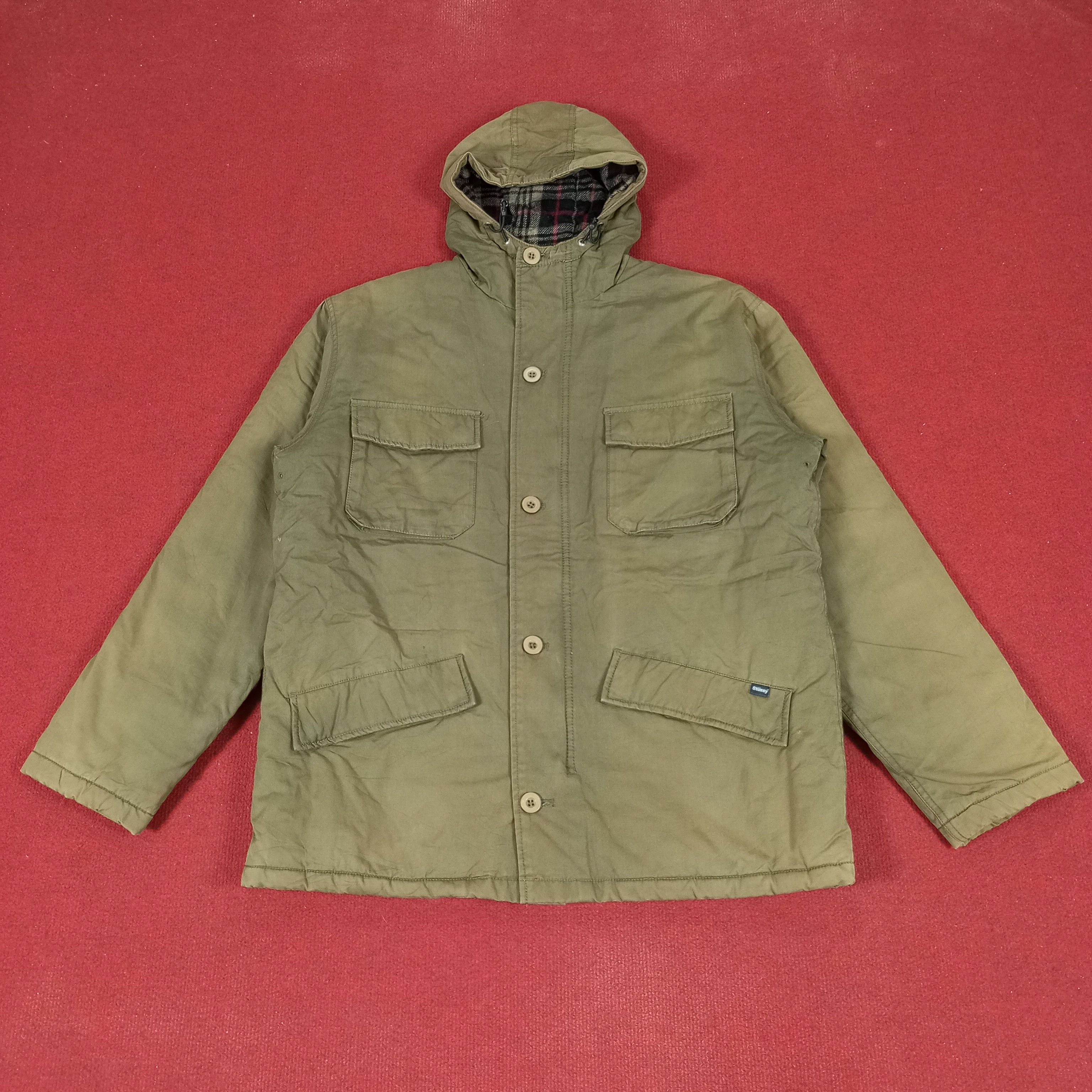 Stussy × Vintage Stussy Streetwear Fashion Winter Style Custom Art Jacket Size US L / EU 52-54 / 3 - 3 Thumbnail