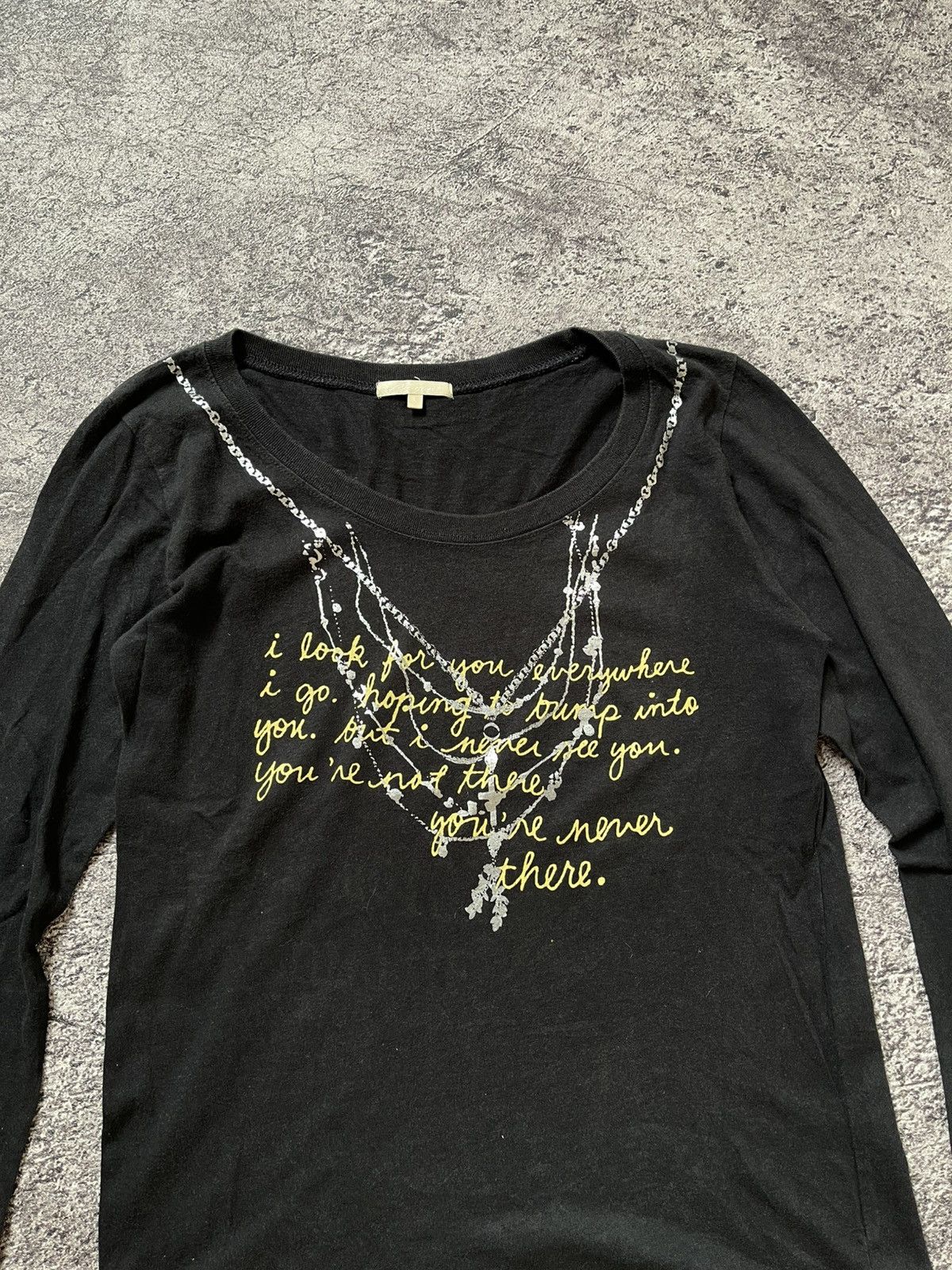 Japanese Brand Y2K Necklace art ifsixwasnine longsleeve Size US M / EU 48-50 / 2 - 3 Thumbnail